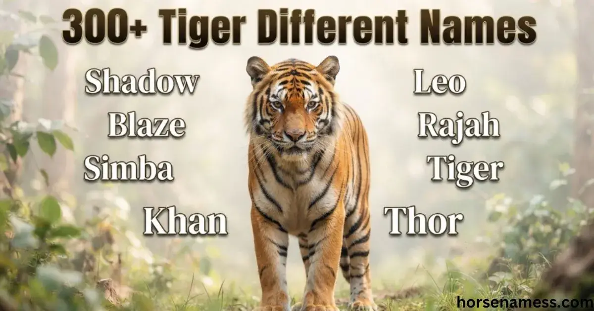 Tiger Different Names