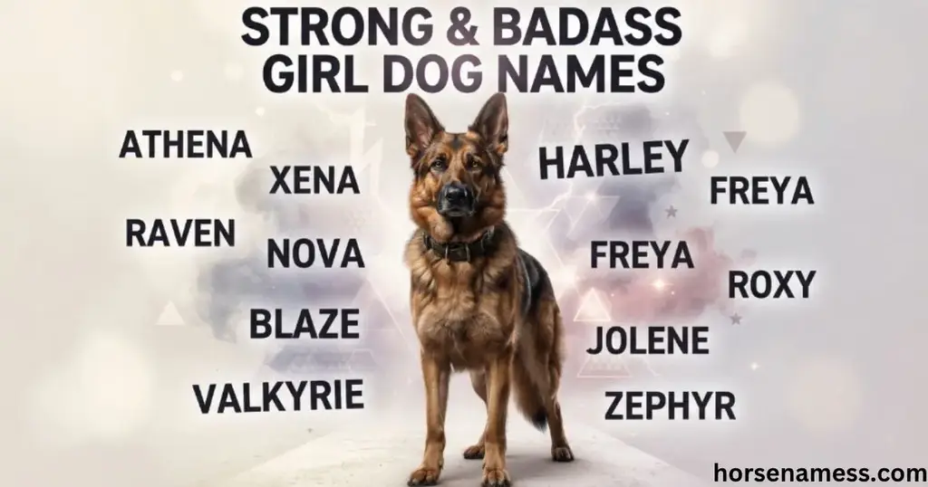 Strong & Badass Girl Dog Names
