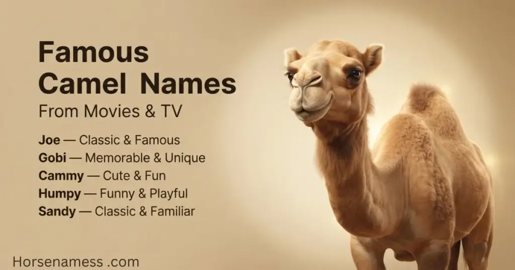 Famous Camel Names 