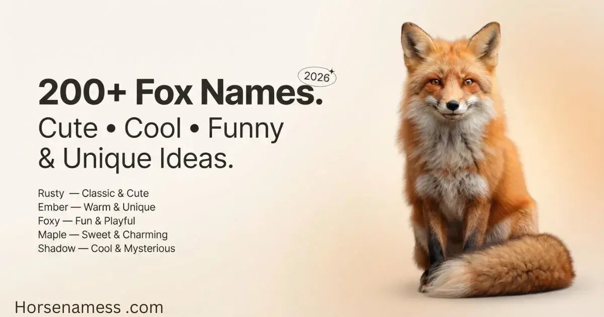 Fox Names featured image