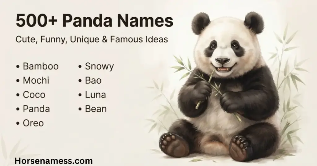 Panda Names