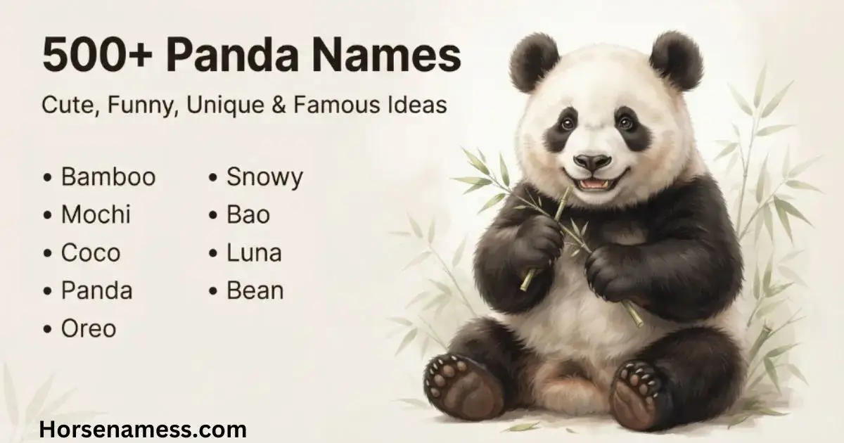 Panda Names