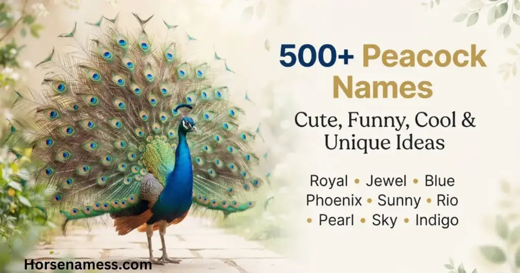 Peacock Names