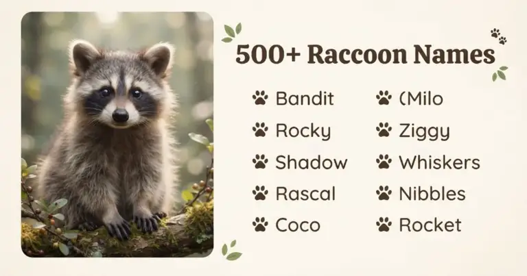 Racoon Names