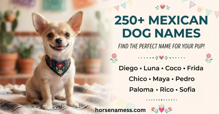 Mexican Dog Names