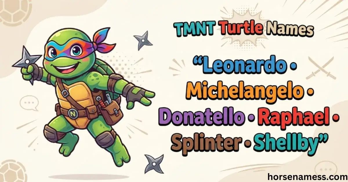 TMNT Turtle Names