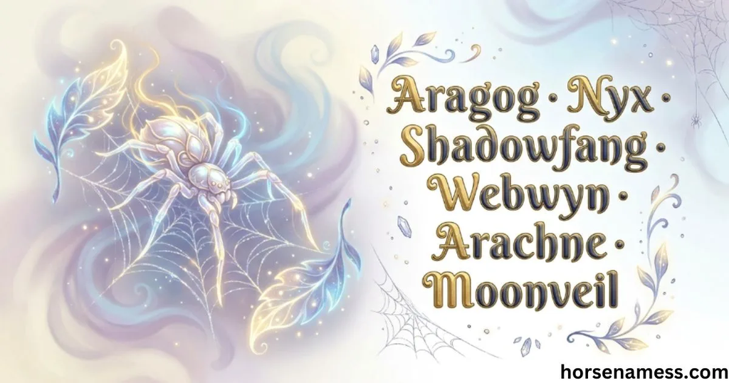 Fantasy Spider Names