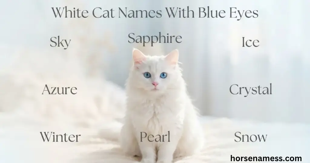 White Cat Names With Blue Eyes