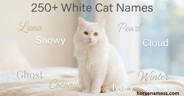 White Cat Names