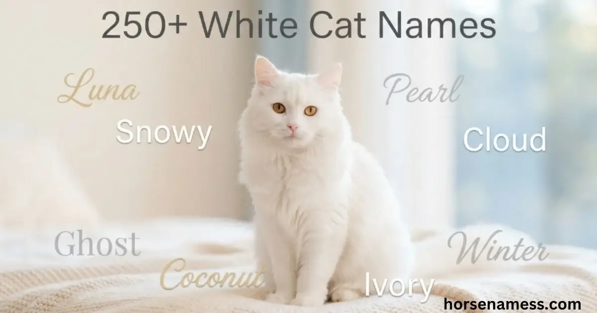 White Cat Names