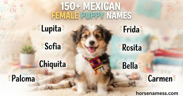 Mexican Female Puppy Names