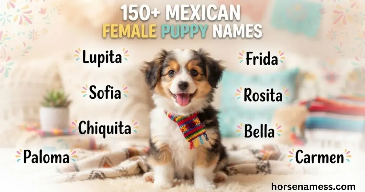 Mexican Female Puppy Names