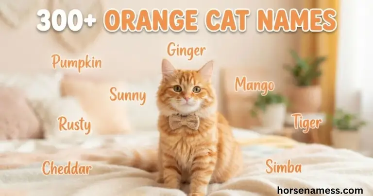 Orange Cat Names