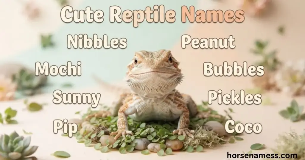 Cute Reptile Names