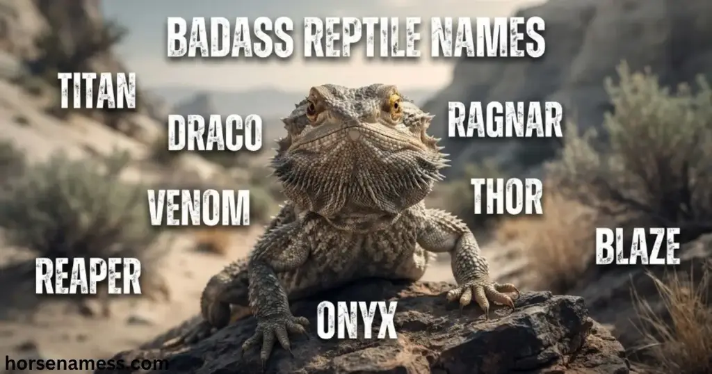 Badass Reptile Names