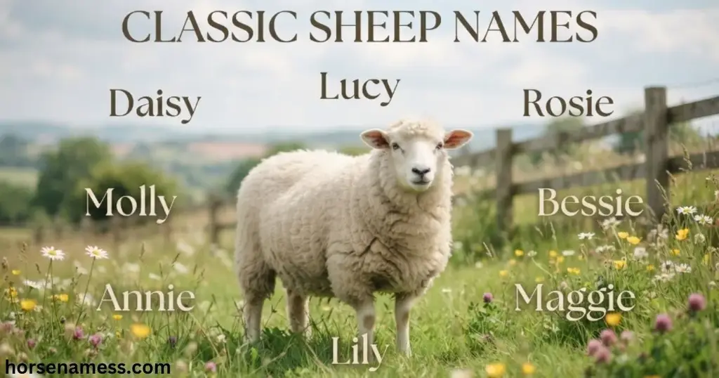 Classic Sheep Names Sheep Names Girl