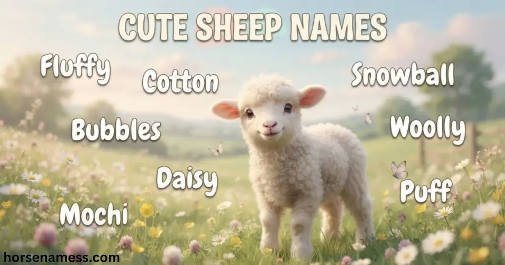 Cute Sheep Names Sheep Names Girl