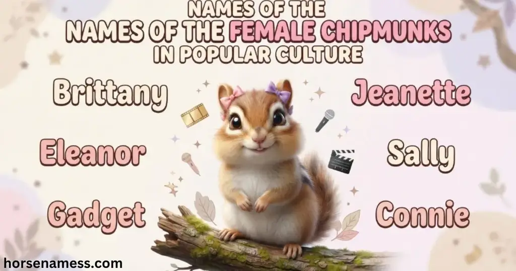The Names of the Female Chipmunks in Popular Culture