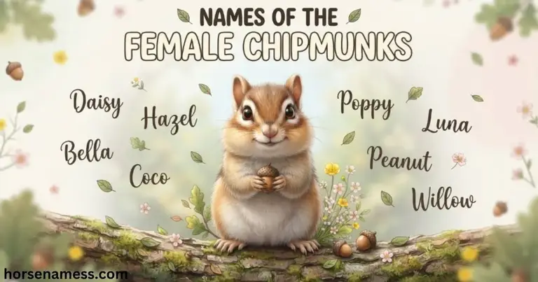 Names of the Female Chipmunks