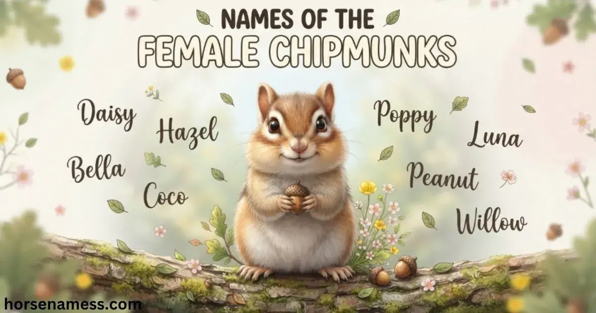 Names of the Female Chipmunks