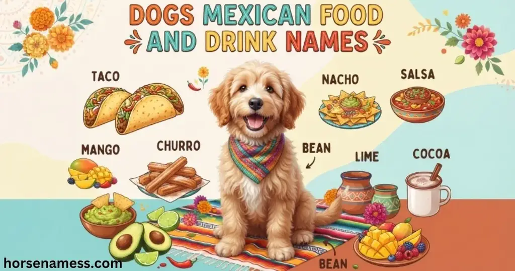 Dogs Mexican Food and Drink Names