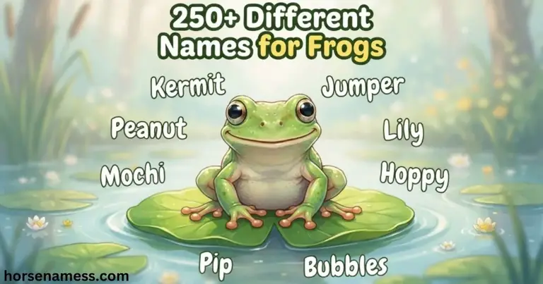 Different Names for Frogs