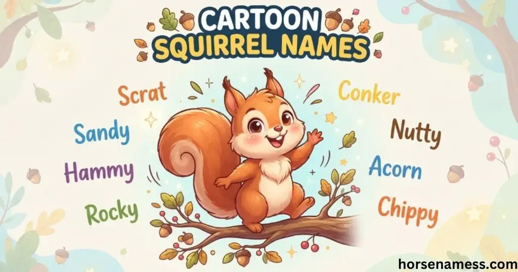 Cartoon Squirrel Names
