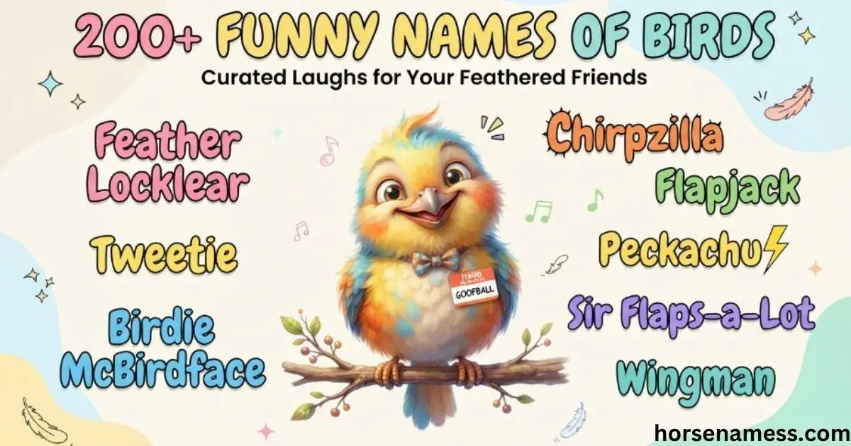 Funny Names of Birds