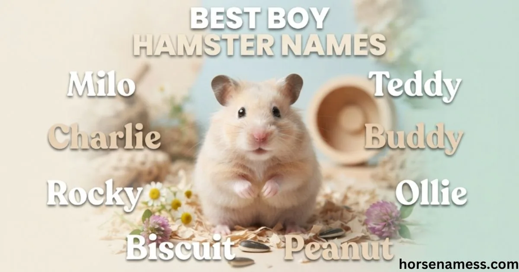 Best Boy Hamster Names