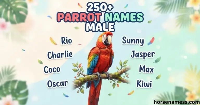 Parrot Names Male