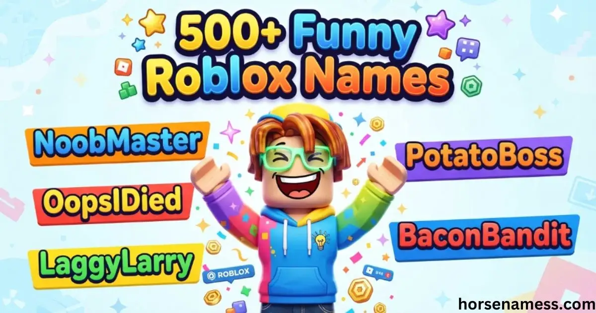 Funny Roblox Names