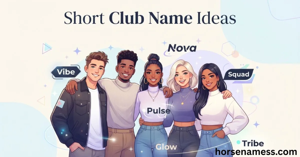 Short Club Name Ideas