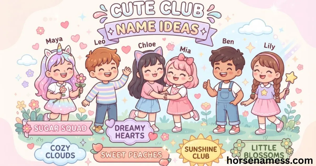 Cute Club Name Ideas