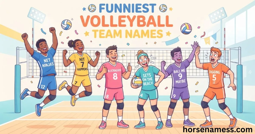 Funniest Volleyball Team Names