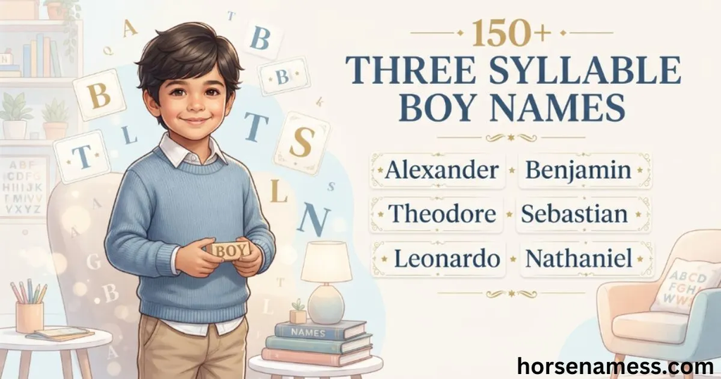 Three Syllable Boy Names