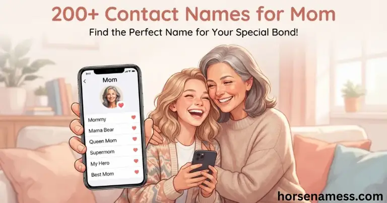 Contact Names for Mom