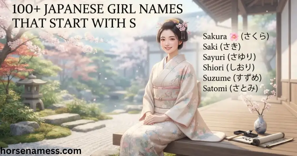 Japanese Girl Names That Start With S