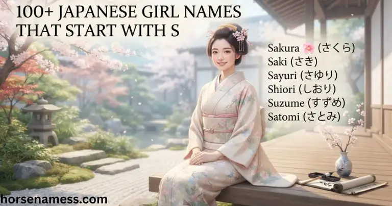 Japanese Girl Names That Start With S