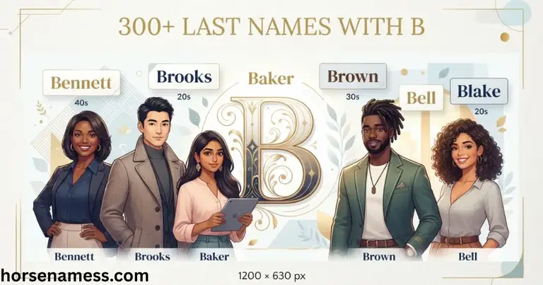 Last Names With B