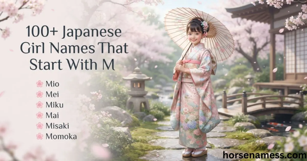 Japanese Girl Names That Start With M