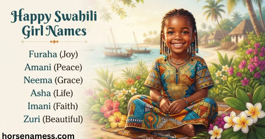 Happy Swahili Girl Names