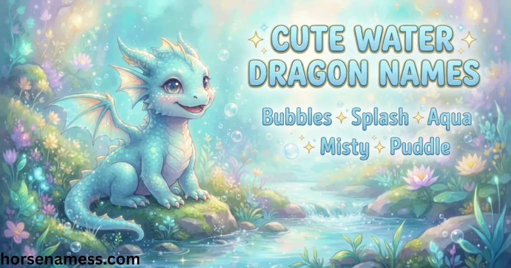 Cute Water Dragon Names