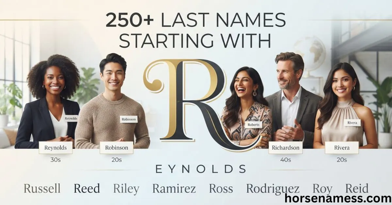 Last Names Starting With R
