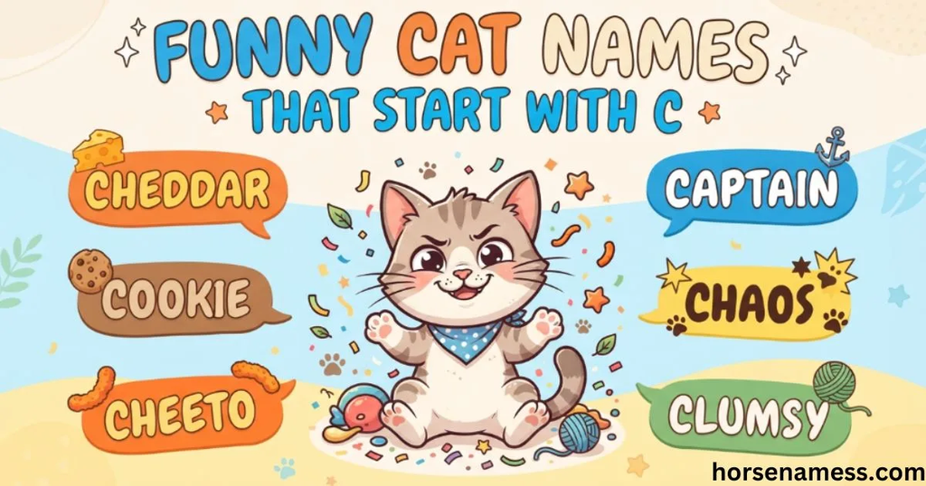Funny Cat Names That Start With C