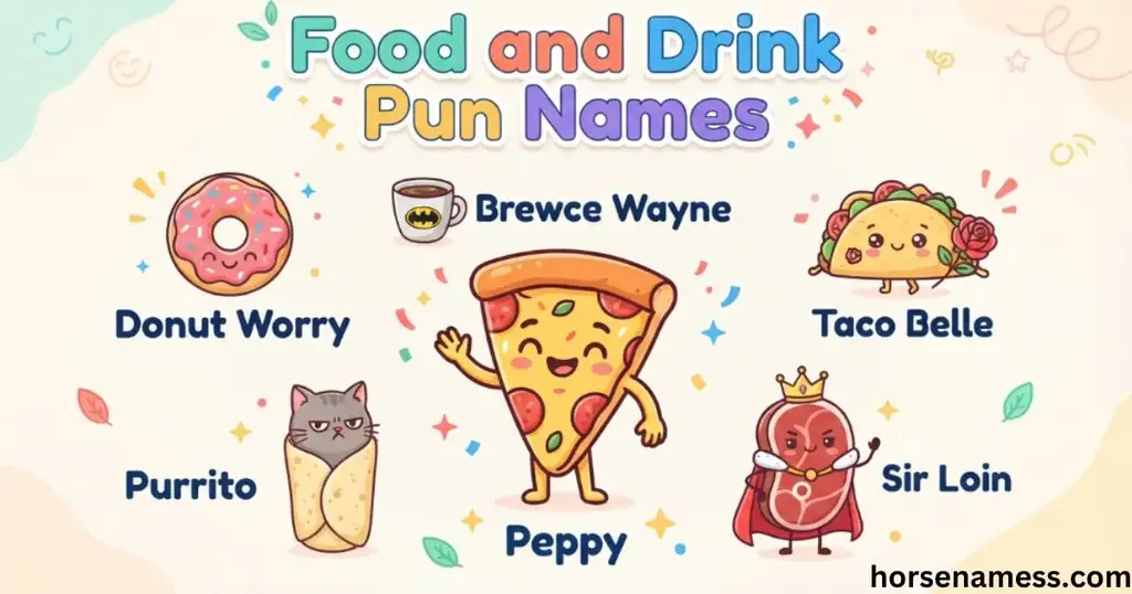 Food and Drink Pun Names
