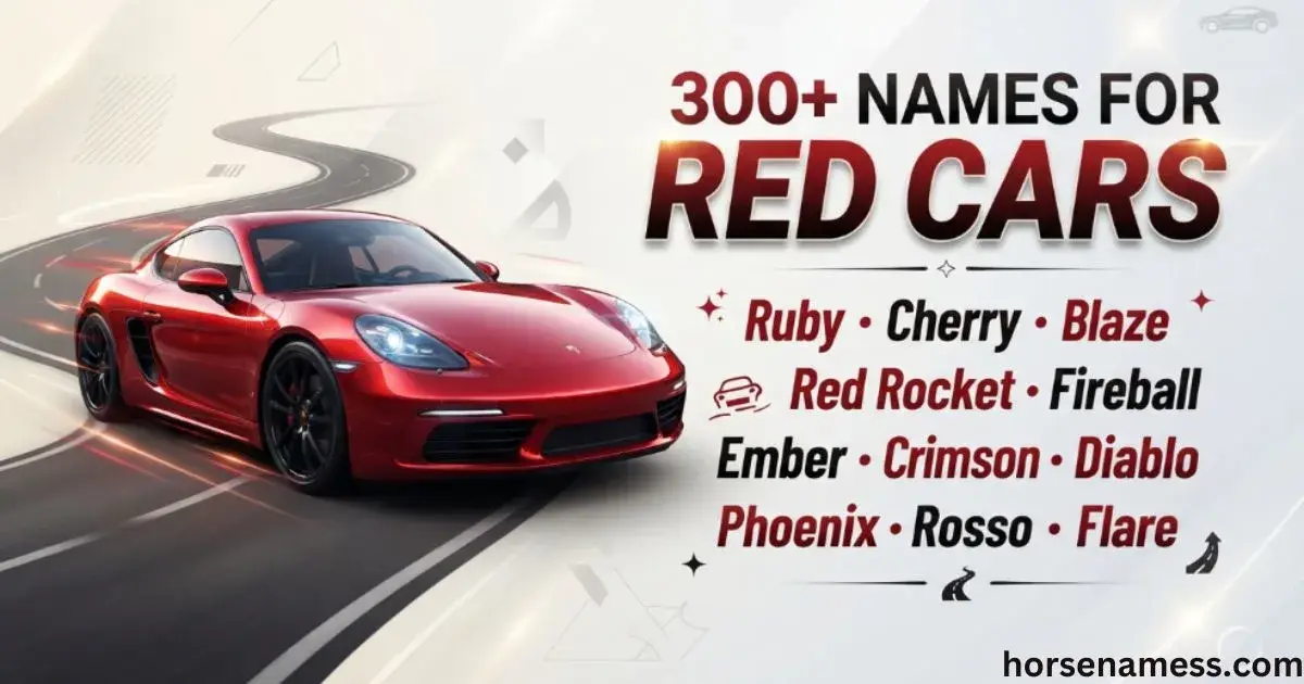 Names for Red Cars