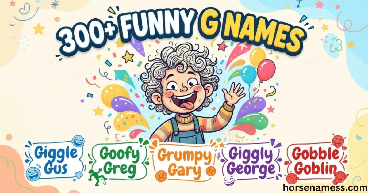 Funny G Names