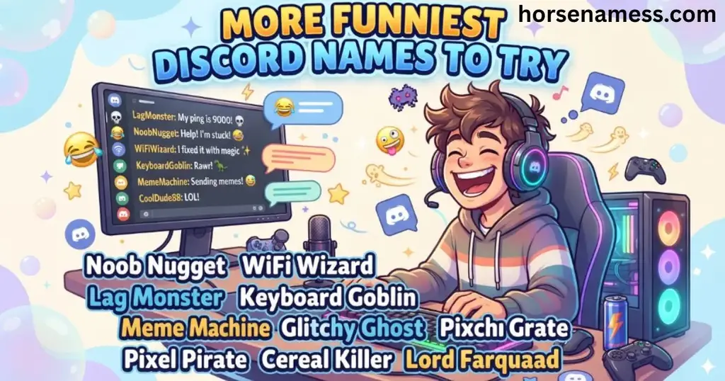 More Funniest Discord Names to Try