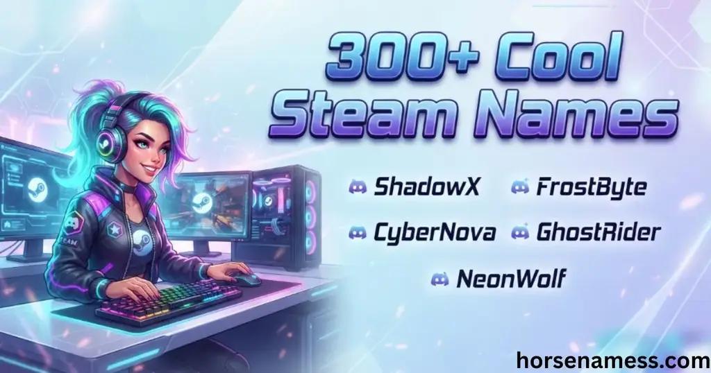 Cool Steam Names