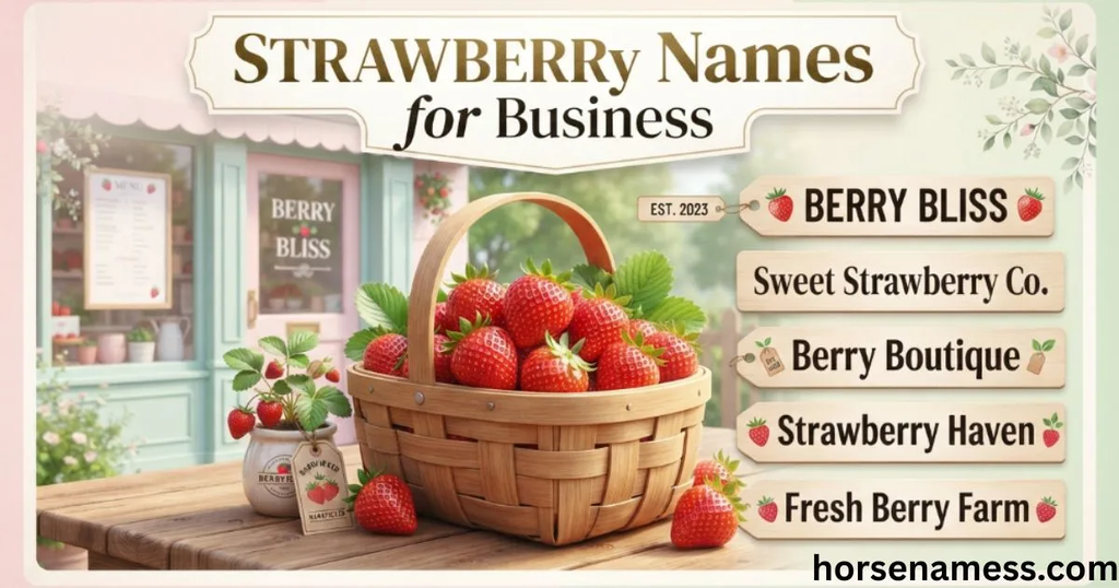 Strawberry Names For Business